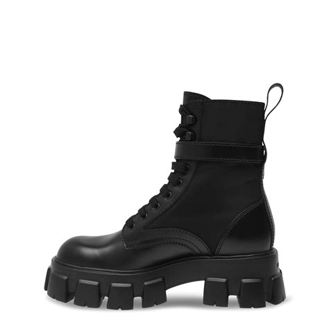 prada mens canvas boots|prada monolith boots men's.